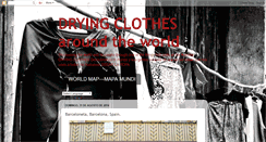 Desktop Screenshot of dryingclothes.blogspot.com