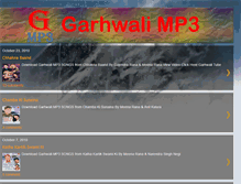 Tablet Screenshot of garhwali-mp3.blogspot.com