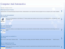 Tablet Screenshot of computer-automotove.blogspot.com