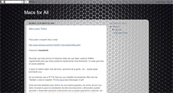 Desktop Screenshot of macforall.blogspot.com
