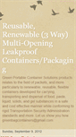 Mobile Screenshot of greenbagcontainers.blogspot.com