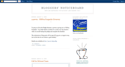 Desktop Screenshot of bloggersnoticeboard.blogspot.com