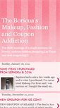 Mobile Screenshot of boricuasmakeupandfashionaddiction.blogspot.com