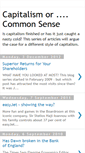 Mobile Screenshot of capitalismorcommonsense.blogspot.com