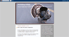 Desktop Screenshot of hitchhikinganimals.blogspot.com