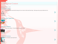Tablet Screenshot of contestcontestcontest.blogspot.com