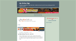 Desktop Screenshot of gigzonline.blogspot.com