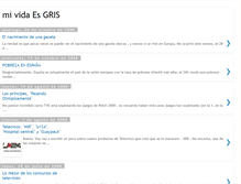 Tablet Screenshot of mividaesgris.blogspot.com