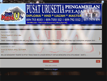 Tablet Screenshot of pengambilanpelajar.blogspot.com