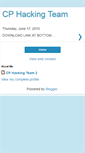 Mobile Screenshot of cphackingteam2.blogspot.com