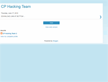 Tablet Screenshot of cphackingteam2.blogspot.com