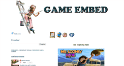 Desktop Screenshot of gameembedcode.blogspot.com