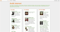 Desktop Screenshot of antikinternet.blogspot.com