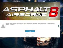 Tablet Screenshot of hackasphalt8hack.blogspot.com