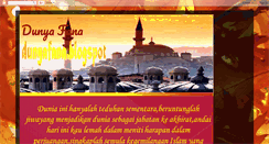 Desktop Screenshot of dunyafana.blogspot.com