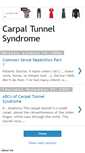 Mobile Screenshot of carpaltunnelhealth.blogspot.com