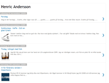 Tablet Screenshot of henricandersson.blogspot.com