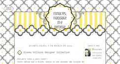 Desktop Screenshot of esmaltesmaquiagemenerdisse.blogspot.com