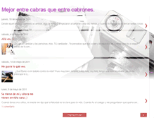 Tablet Screenshot of cabrasmejorquecabrones.blogspot.com