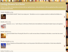 Tablet Screenshot of livingstonesinchrist.blogspot.com