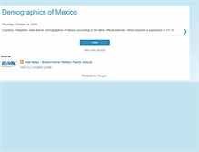 Tablet Screenshot of demographicsofmexico.blogspot.com