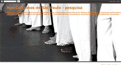 Desktop Screenshot of noscaminhosdesopaulo.blogspot.com