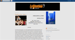 Desktop Screenshot of laventanaarteyculturamadrid.blogspot.com