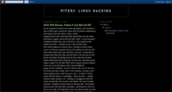 Desktop Screenshot of piters-linux-hacks.blogspot.com