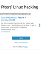 Mobile Screenshot of piters-linux-hacks.blogspot.com