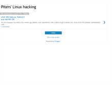 Tablet Screenshot of piters-linux-hacks.blogspot.com