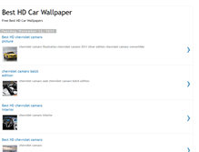 Tablet Screenshot of besthdcarwallpapers.blogspot.com