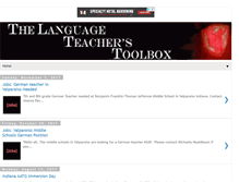 Tablet Screenshot of lteacherstoolbox.blogspot.com