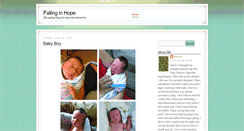 Desktop Screenshot of fallinginhope.blogspot.com