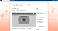 Desktop Screenshot of ciudadanos-en-red.blogspot.com