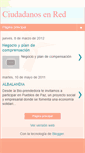 Mobile Screenshot of ciudadanos-en-red.blogspot.com
