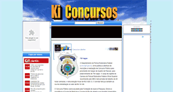 Desktop Screenshot of kiconcursos.blogspot.com