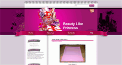 Desktop Screenshot of beautylikeprincess.blogspot.com