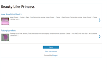 Tablet Screenshot of beautylikeprincess.blogspot.com