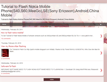 Tablet Screenshot of flashyournokia.blogspot.com