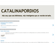 Tablet Screenshot of catalinapordios.blogspot.com