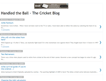 Tablet Screenshot of handledtheball.blogspot.com