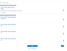Tablet Screenshot of kabutorider.blogspot.com