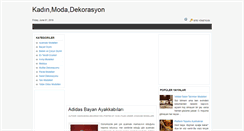 Desktop Screenshot of dileklemoda.blogspot.com