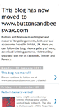 Mobile Screenshot of buttonsandbeeswax.blogspot.com