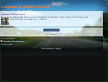 Tablet Screenshot of cooperativatallerespacense.blogspot.com