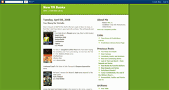 Desktop Screenshot of newyabooks.blogspot.com