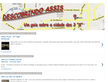 Tablet Screenshot of descobrindoassis.blogspot.com