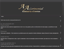 Tablet Screenshot of aacerimonial.blogspot.com