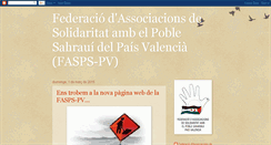 Desktop Screenshot of amicsaharapaisvalencia.blogspot.com