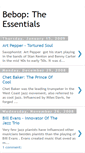 Mobile Screenshot of bebopessentials.blogspot.com
